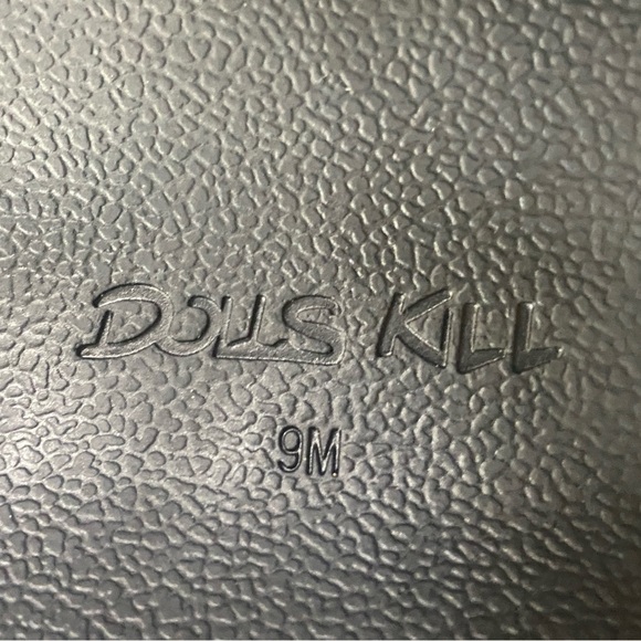 Chunky Black Platform Lace-Up Ankle Boots Brand New Size 9 - Picture 6 of 6